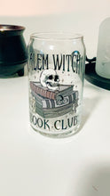 Load image into Gallery viewer, Salem Witch Book Club Glass Cup
