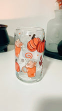 Load image into Gallery viewer, Pumpkin Spice Glass Cup
