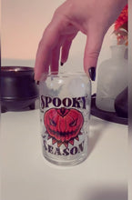 Load and play video in Gallery viewer, Spooky Season  Glass Cup
